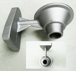 El cinc de encargo de aluminio a presión final de la capa del polvo del tenedor y de la fan de la fundición