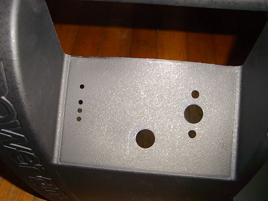 Prototipo de alta precisión de plástico de moldeo de energía de la batería de la caja 0,5 kg de peso