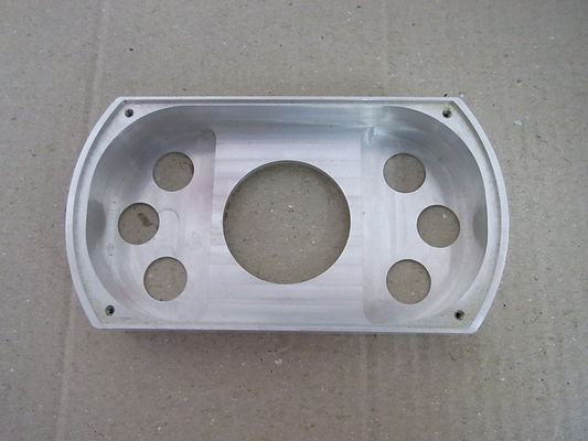Mecanizado CNC acabado natural de aluminio caja de telecomunicaciones AL6061